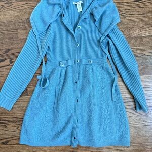 Nanette Lepore Sky Blue Knit Cardigan